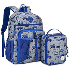 Blue Construction Trucks