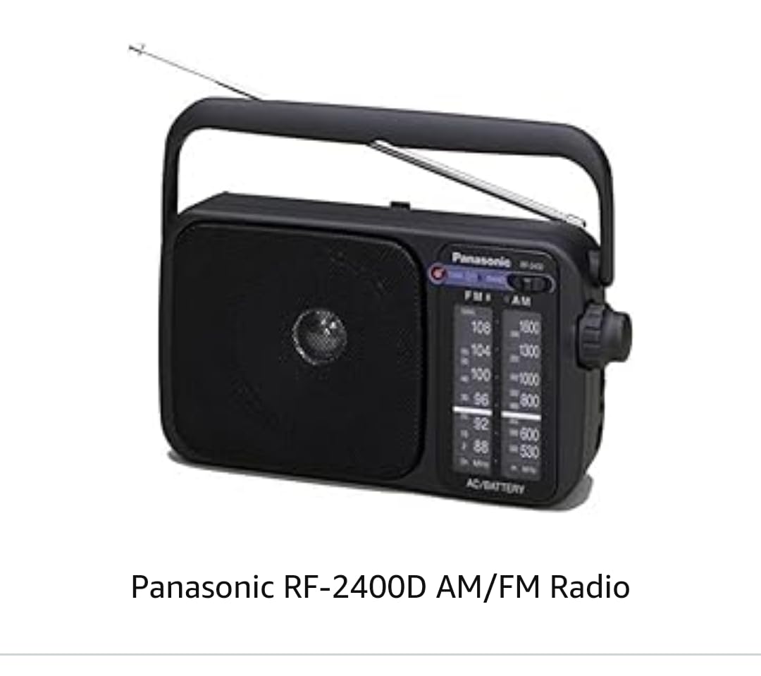 Panasonic RF-2400D AM/FM Radio : Amazon.in: Electronics