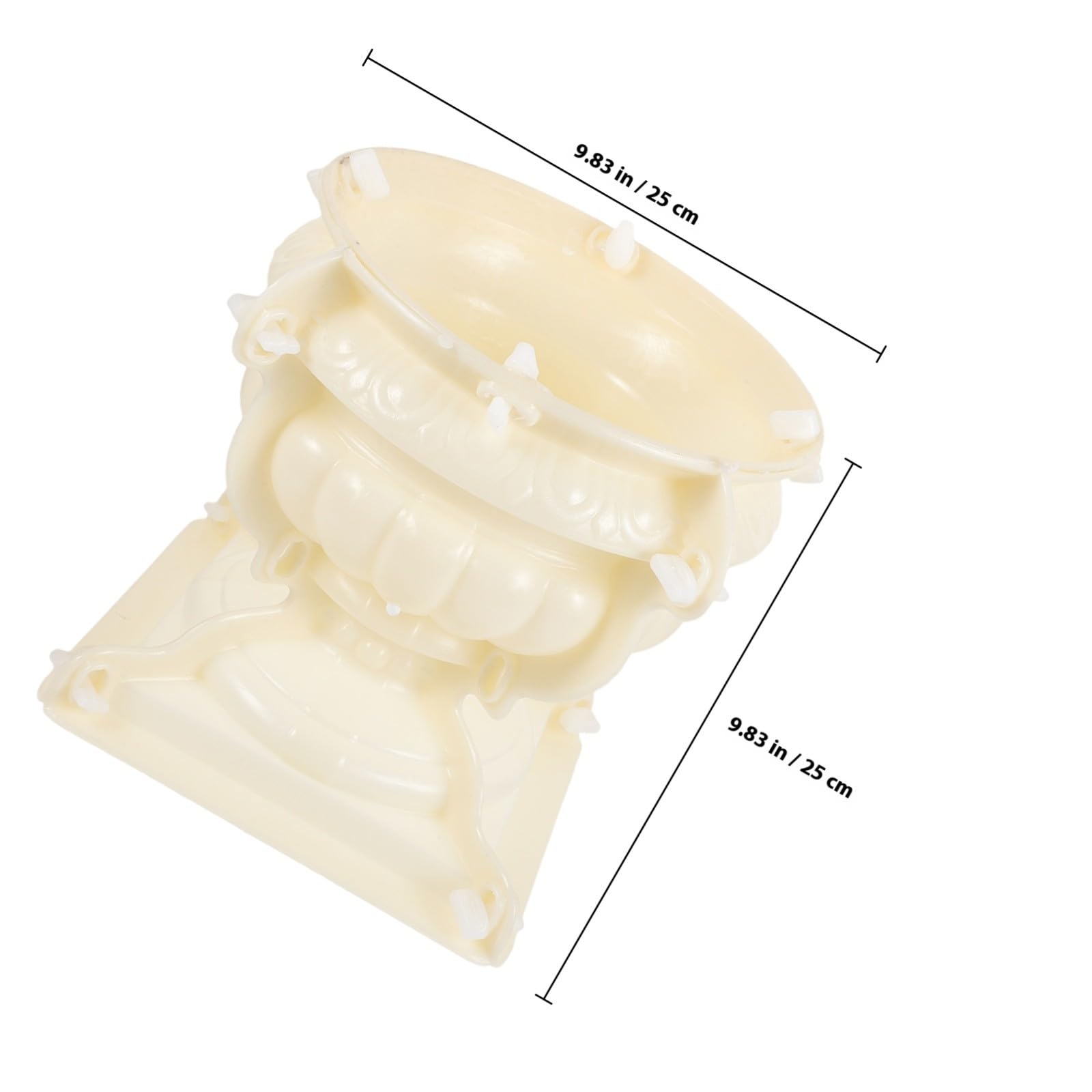 Plastikowa Forma Do Doniczki Cementowej DIY Europejski Styl Gruba Forma Do Kwiatów i Czyszczenia Gliny i Gipsu Rękodzielnicza