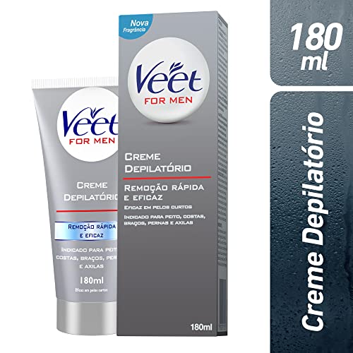Creme Depilatório Corporal Veet For Men - 180ml, Veet, 180ml