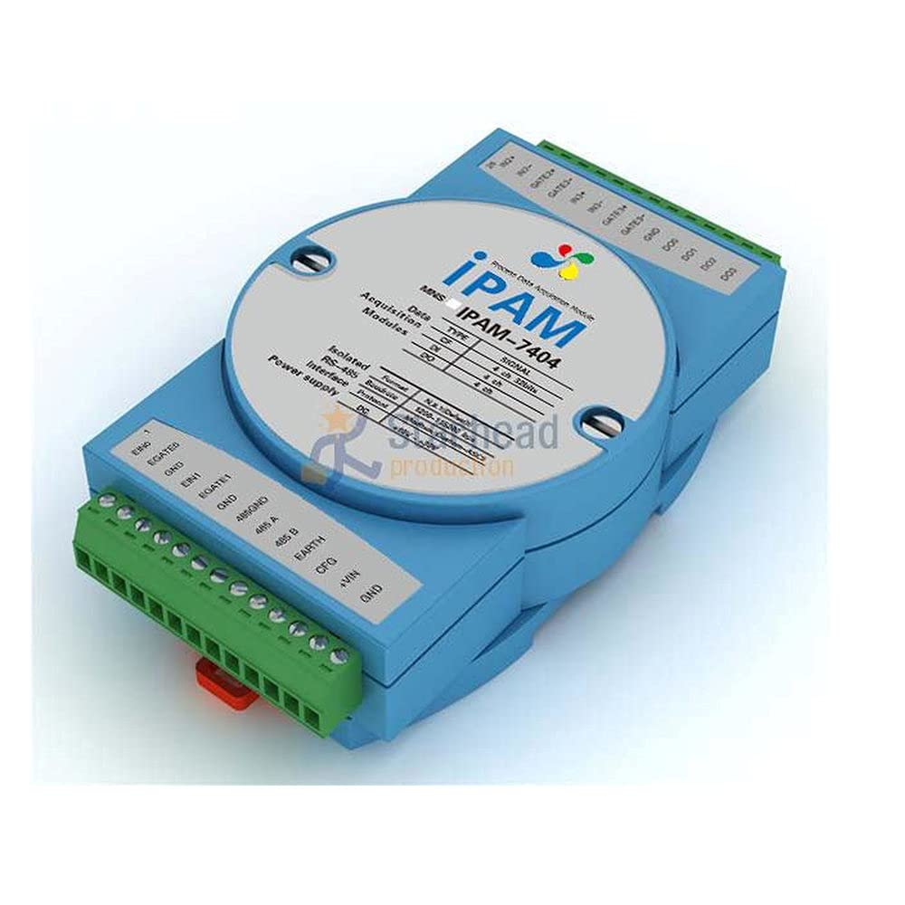 Pulse Counter Frequency Data Module 32-bit 1MHz Digital Input Output Encoder Input RS485 Modbus ADAM