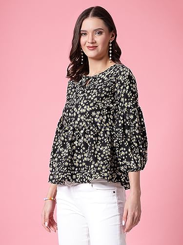 Image of OOMPH! Women's Floral Relaxed Fit Tunic Shirt