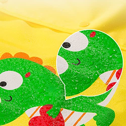 Kids Boys Girls Rain Jacket Poncho with Hood Raincoat Disposable Portable Outdoor Fashion Pocket Rainsuit3