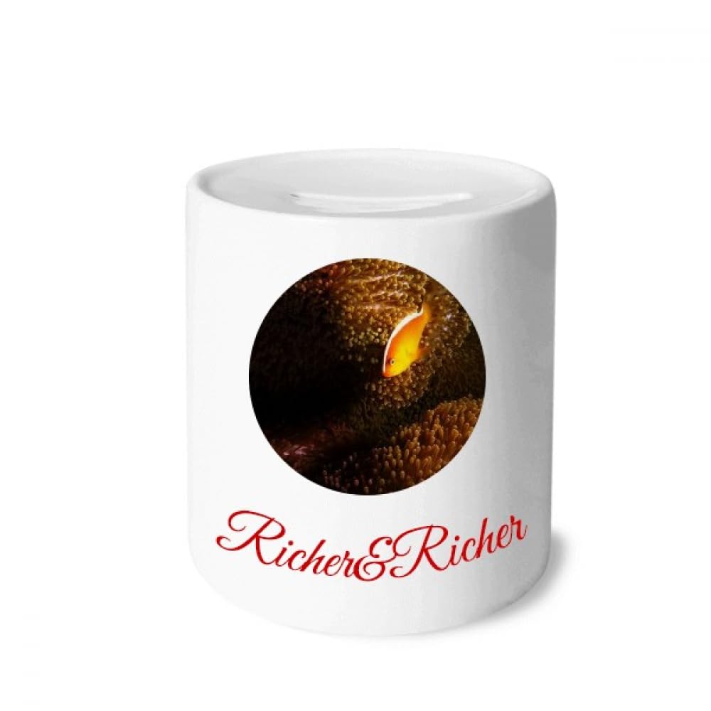 no/no ocean anem fish science nature Rich and Rich Bank Saving Box Coin