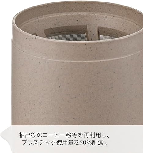 Miniatura 4 de HARIO BT-CFOD-01 "BATON Series" Cafe Old Ripper BATON 01 Café Drip 1 taza de malla de acero inoxidable Hecho en Japón