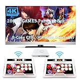 RegiisJoy 28000 in 1 Wireless Pandora Box 50S Arcade Game Console 2.4GHZ Bluetooth for PC Projector 4K TV, 2-4 Players, 1280X720, 3D Games, Search/Hide/Save/Load/Pause Games