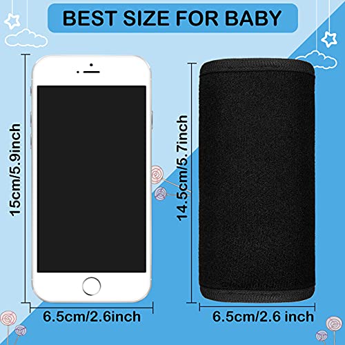 4 Pieces Baby Car Seat Belt Covers Soft Car Seat Straps Shoulder Pads For Kid Infant Stroller Strap Covers Seat Safety Belt Cushion Pads For Boy And Girl, Black #TOP1