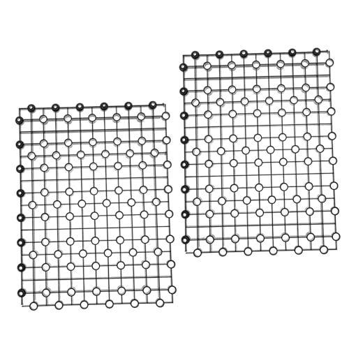 Hohopeti 2個 水槽 板 ボトル ストリ 空気 ホース 水族館ライトディフューザー 池 耐摩耗性タンク仕切り 便利な砂利フィルター プロのタンクディバイダー プラスチック Black