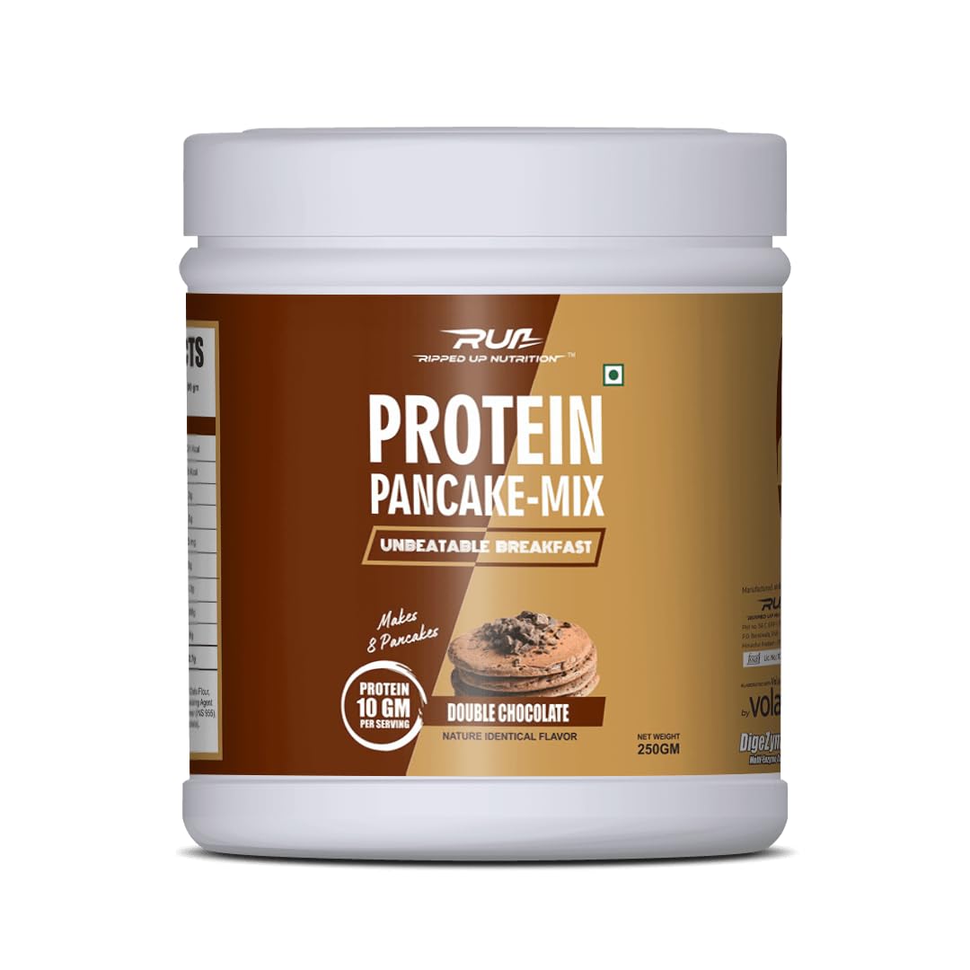 Ripped Up Nutrition- Protein Pancake Mix (Double Chocolate, 250gm) (B0CR1WD9FP) Amazon Price History, Amazon Price Tracker