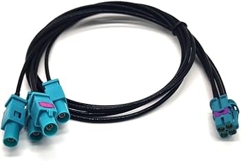 Amazon.com: GXMRHWY Mini Fakra 4 in 1 to FAKRA Z Straight Male