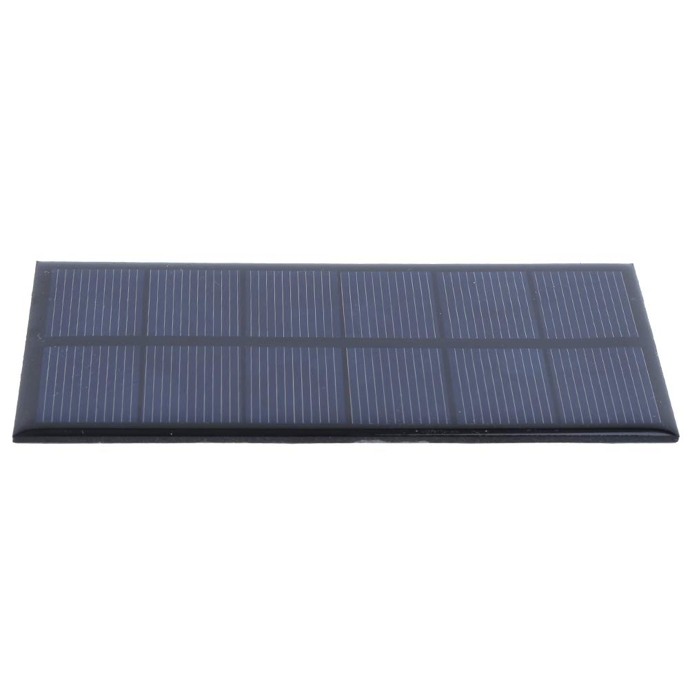 Keenso 1 W 3 V przenośny krystaliczny krzemu panel ogniw słonecznych na zewnątrz panel słoneczny zamiennik do zasilania DIY zasilacz ładowarka