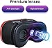 Gafas VR Compatible con iPhone y Android, Gafas Realidad Virtual para Movil...