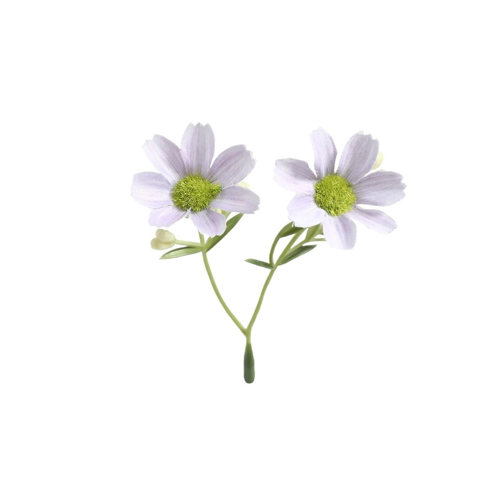 Casetlong 10/20Pcs Artificial Flowers 10CM Fake Flower For Ornament Home Decor Wedding Decoration DIY Accessory(Light Purple,20Pcs)