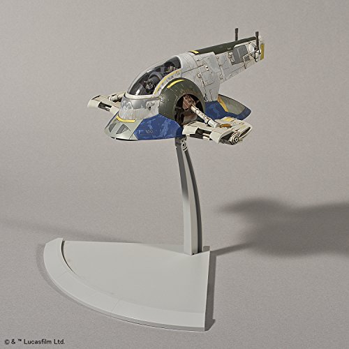 Bandai Hobby - Star Wars - Boba Fett’s Starship (Jango Fett Ver.), Bandai Spirits Star Wars 1/144 Plastic Model Kit #TOP2
