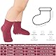 Dioshark Stoppersocken Baby Mädchen Socken Rot Rosa Weiss Grau ABS Anti Rutsch Socken Atmungsaktiv Baumwoll Winter Herbst Frühling Antirutschsocken Babysocken für Kleinkinder 6-12 Monate, 4 Paar