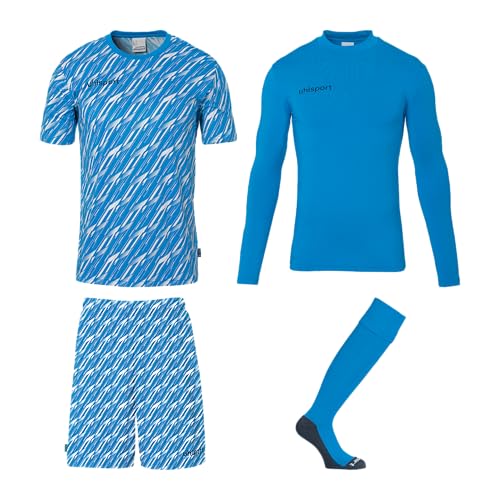 uhlsport Conjunto de Portero de fútbol Unisex   Conjunto de Camiseta progresiva   Conjunto Completo de Portero Compuesto por Camiseta   Conjunto de Camiseta para niños y Adultos