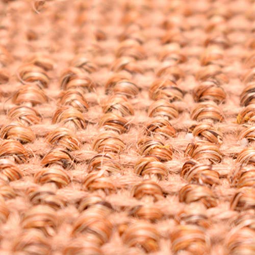 STOBOK Tapete arranhador de gato com bola de sino, garra de gato, tapete de sisal pequeno, tapete de