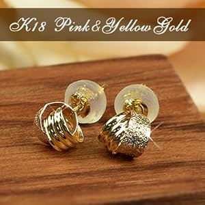 Amazon | [四葉のクローバー] 18金 ピンクゴールド イエロー