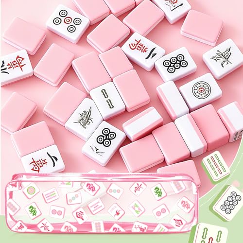 FYSUIMU 2Pcs Estuche Transparente para Mahjong 20 x 4.5 x 2.5 in miniatura 4