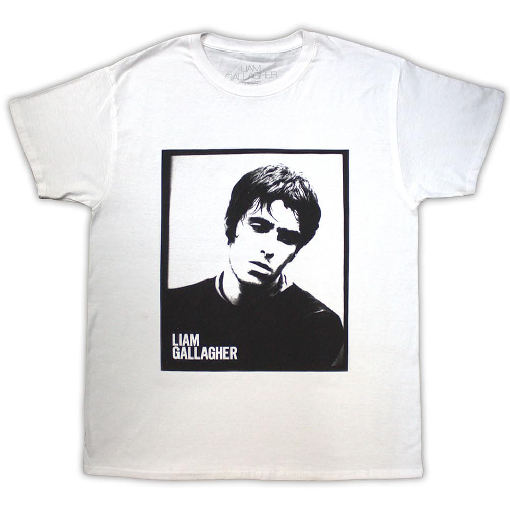 Oasis Unisex White Framed Photo T Shirt In Medium