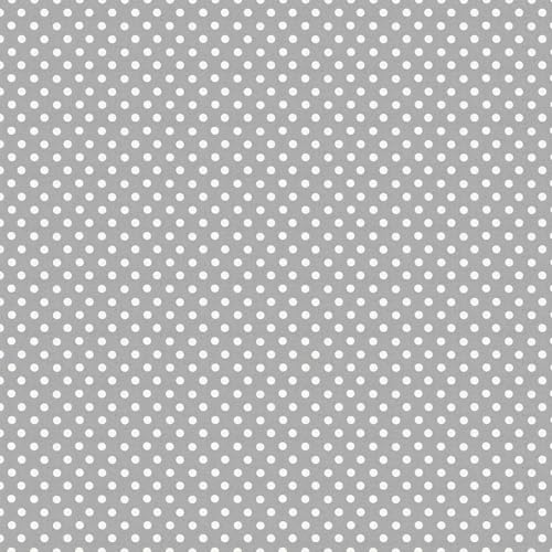 Wilmington Prints - Coffee Life - Dots - Gray