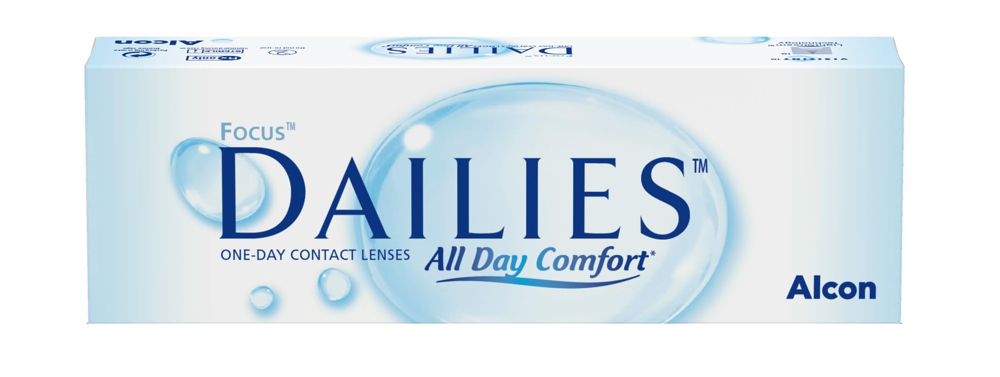 Alcon Dailies All Day Comfort Lenti A Contatto Giornaliere, 30 Lenti, BC 8.6 mm, DIA 13.8 mm, -2.25 Diopt