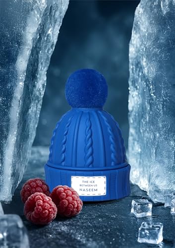 Image of NASEEM Ice Between Perfume 80ml | Unisex Eau de Parfum | Fruity-Leathery Scent with Raspberry, Rose Heart & Leather Base | Fresh & Stylish Fragrance