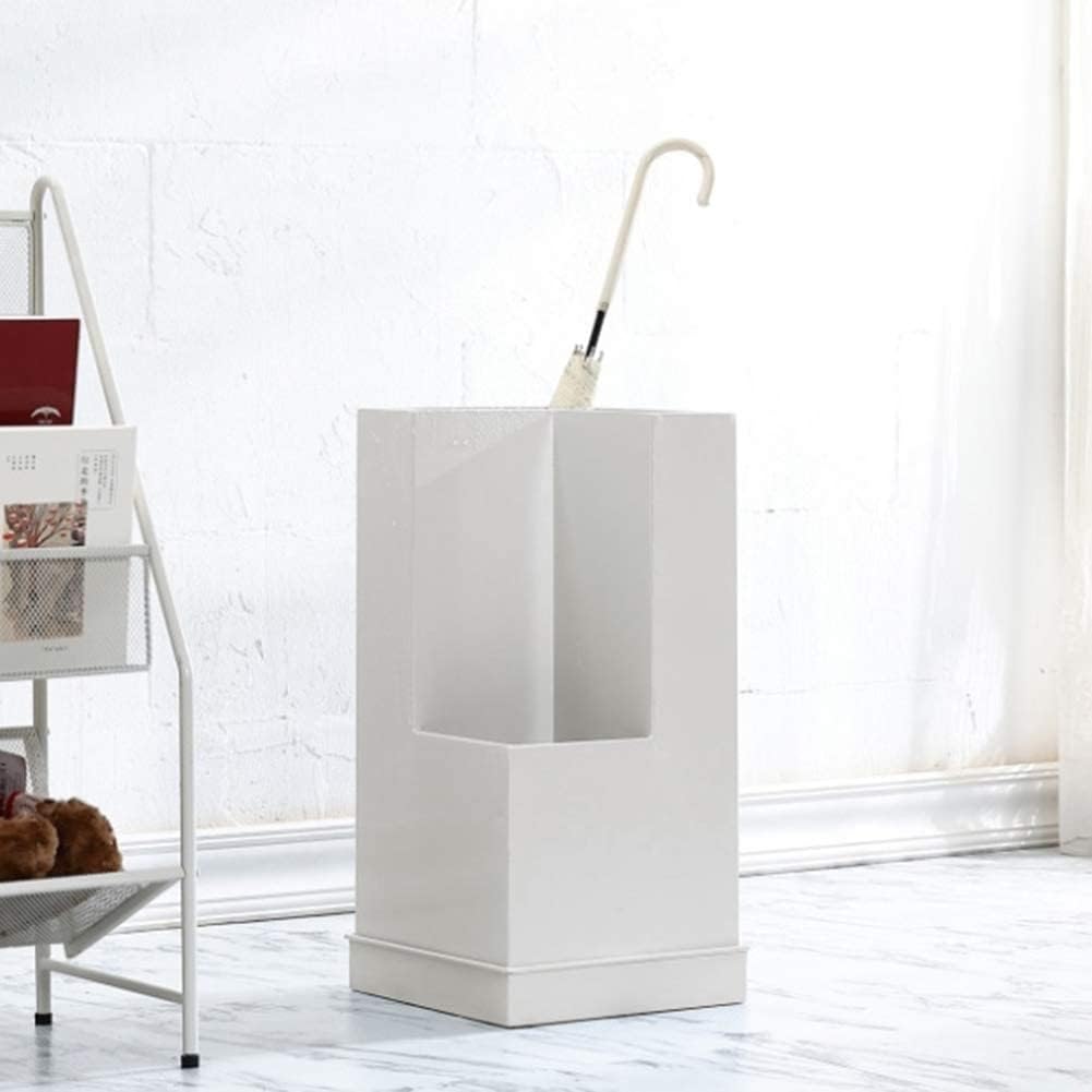 Umbrella Stand Rack, Metal Wrought Iron, Large-Capacity with Removable Drip Tray for Hotel Home Storage