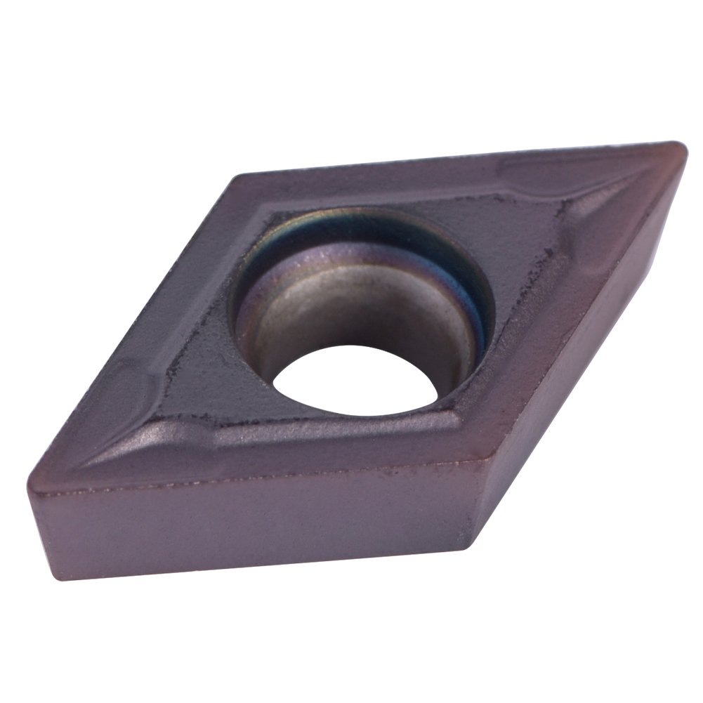 10 piezas Fresas CNC cuchilla de carburo, DCMT11T304 VP15TF Insertos de carburo roscado externo con estuche para Metal