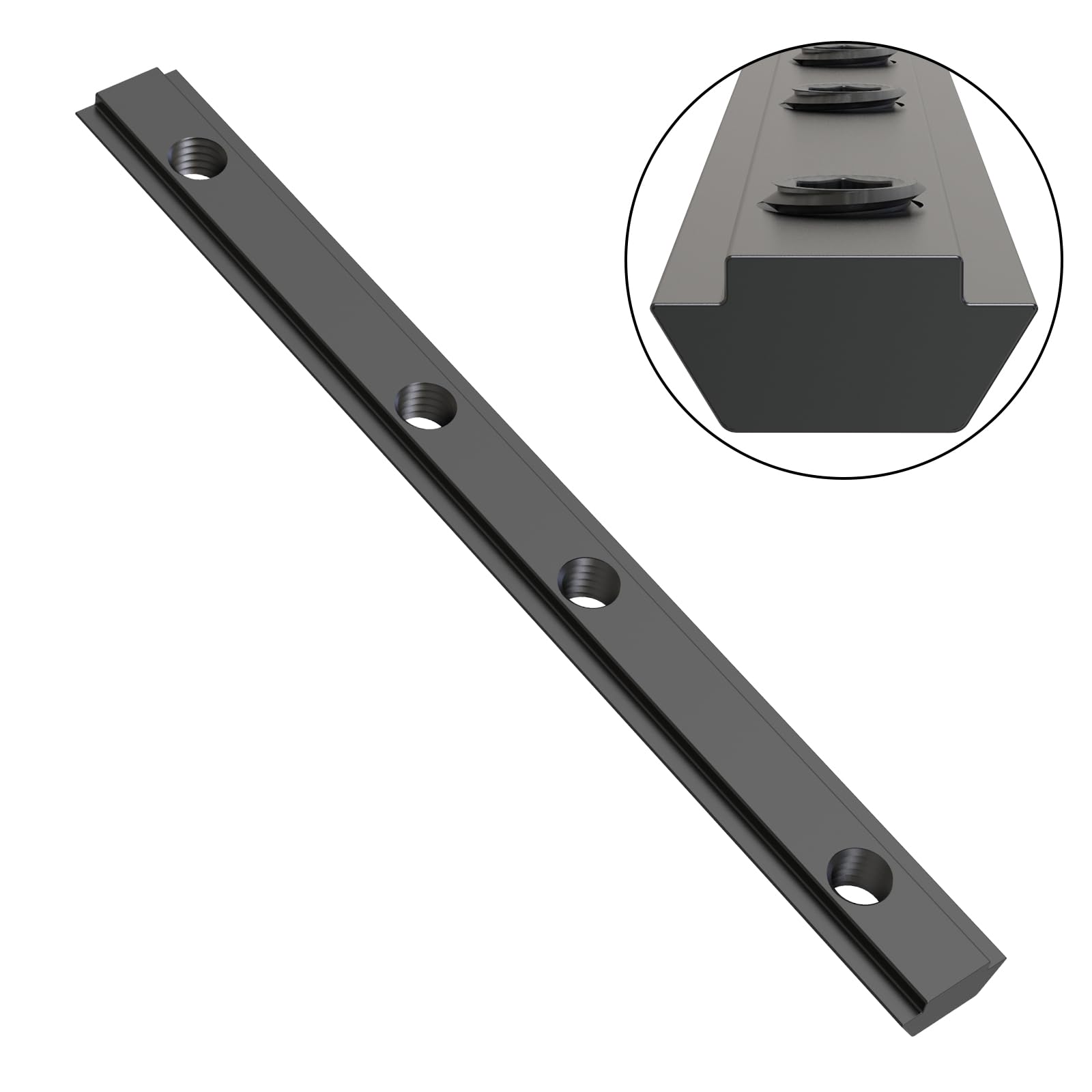20 Set Black 2020 Series Aluminum Profile Connector Kit, 20pcs Corner Brackets With 40pcs M5 Screw Bolts And T Slide Nuts For 2020 Series Aluminum Profile Rail, T Slot Extrusion Accessories