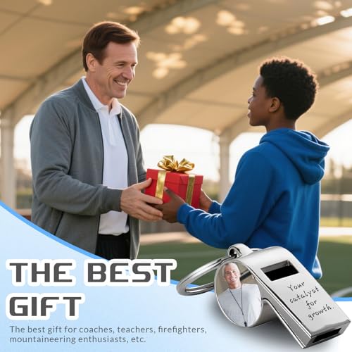 Silbato personalizado para entrenador con foto y texto miniatura 7
