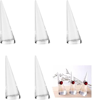 Amazon.co.jp: Elizabeth リング スタンド 5個セット 空洞なし