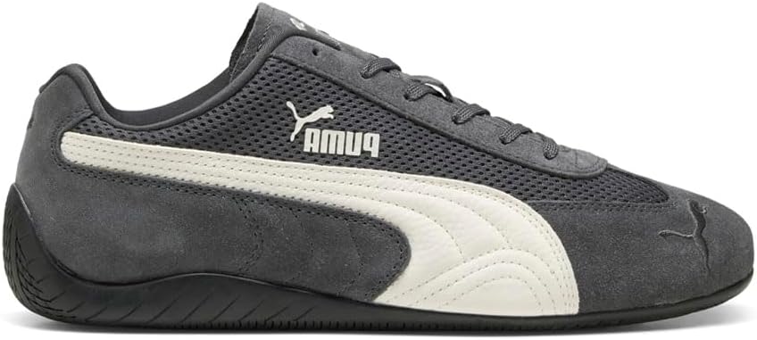PUMA Mens Speedcat Mesh Lace Up Sneakers Shoes Casual - Grey