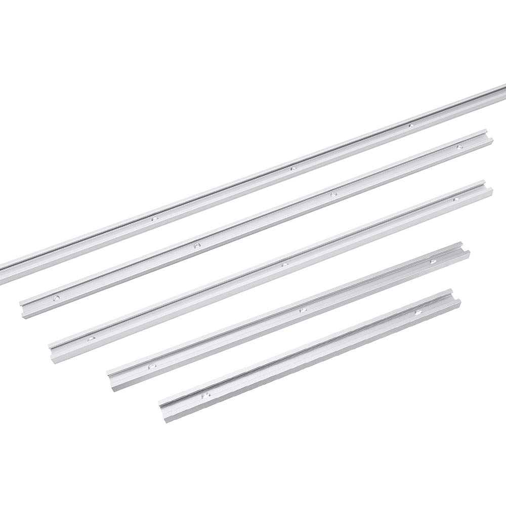 VIDOO Ranura T Rieles Herramienta Plantilla Inglete para Mesa Fresadora-800mm