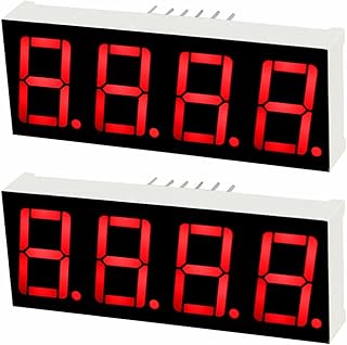 Tool parts Common Cathode 12Pin 4 Bit 1.98 x 0.75 x 0.31 Inch 0.55