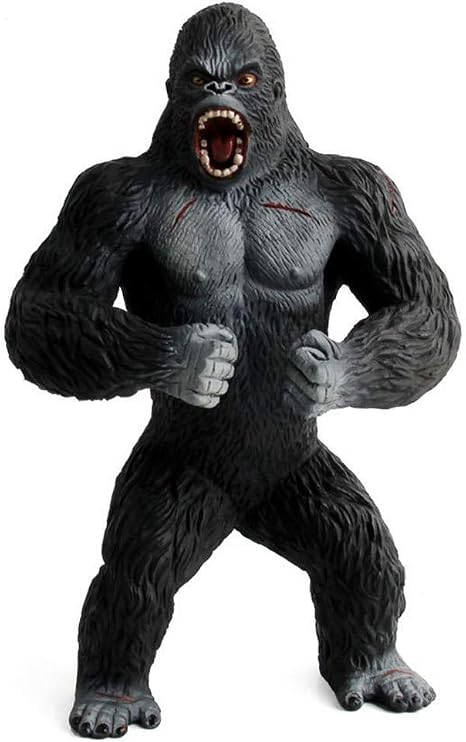 Amazon アクションフィギュア動物チンパンジーキングコングスカルアイランドゴリラpvcアクションフィギュアおもちゃ人形コレクション 立ち おもちゃ雑貨 ホビー
