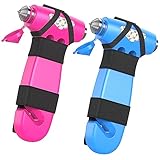 BSUXMAFG Car Safety Hammer, 3-in-1 Emergency Escape Tool with Window Breaker and Seat Belt Cutter, Safety Emergency Car Escape Tool for Car, Office, Home, 2 Pack