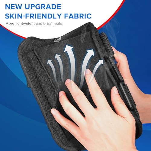 Sioven Carpal Tunnel Wrist Support Brace with 3 Straps Metal Splint Stabilizer - Carpal Tunnel Wrist Splint for Sprains, and Tendonitis (Black, Right Hand L/XL) - Image 4