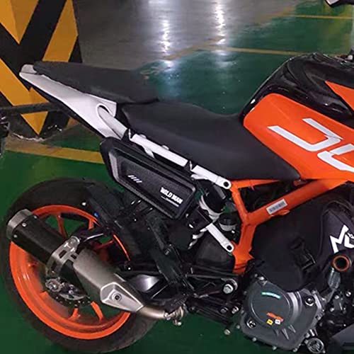 Alforja lateral impermeable para motocicleta VORILES modelo 125 200 250 390 790 DUKE, par de bolsas triangulares para aventura y supermoto miniatura 7