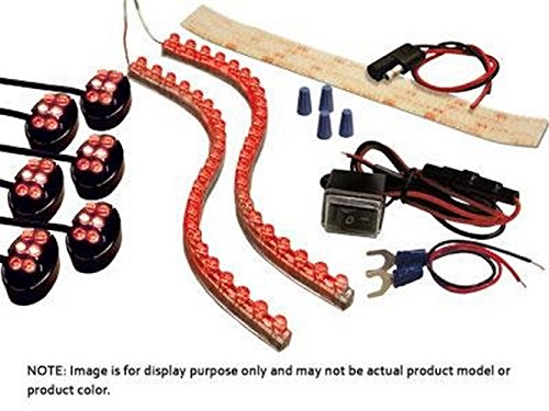 Buztronics/Street FX Pro Light Kit - Chrome Case - Green 1044655