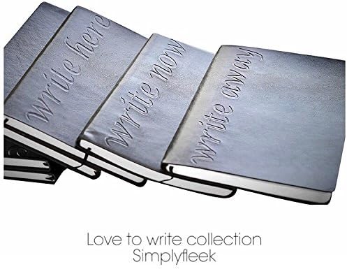 Perfect Value Set of 3 Notebook Journals - daily, weekly view, notes & to do list sections. Beautifully presented personal organizer & undated planner diary. 1 blank & 1 lined journal. Great gift