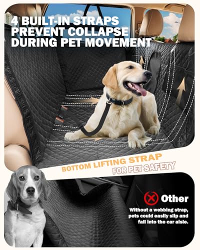 Dog Seat Cover - Heavy Duty Car Hammock, Waterproof, 50% Off - Image 6