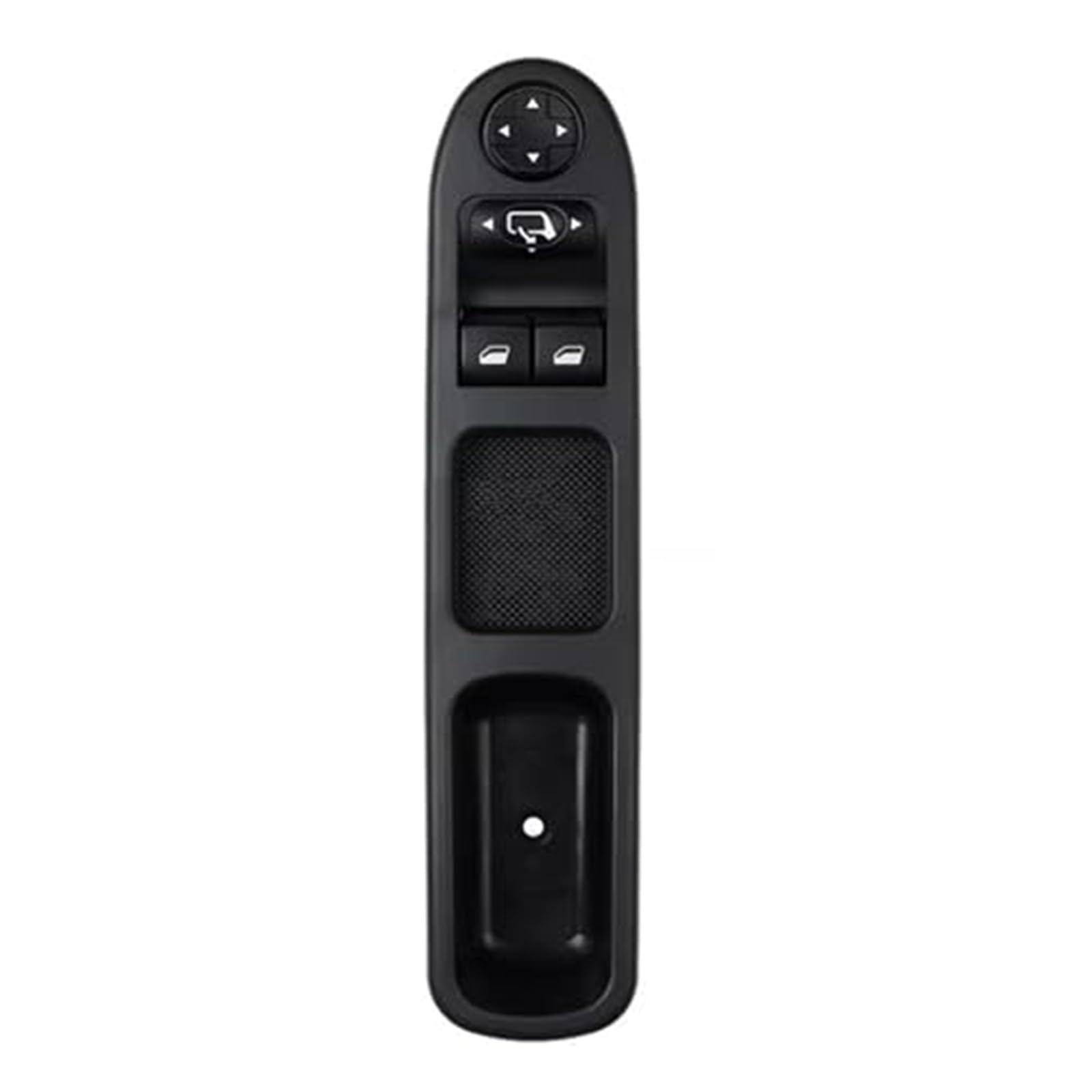 Interruttore per finestra 6554.Qa 9654859677, per Peugeot 207 207Sw 207Cc Pulsante di accensione Sollevamento vetro Retro pieghevole Pulsante Finestra principale(BLACK Without fold button)