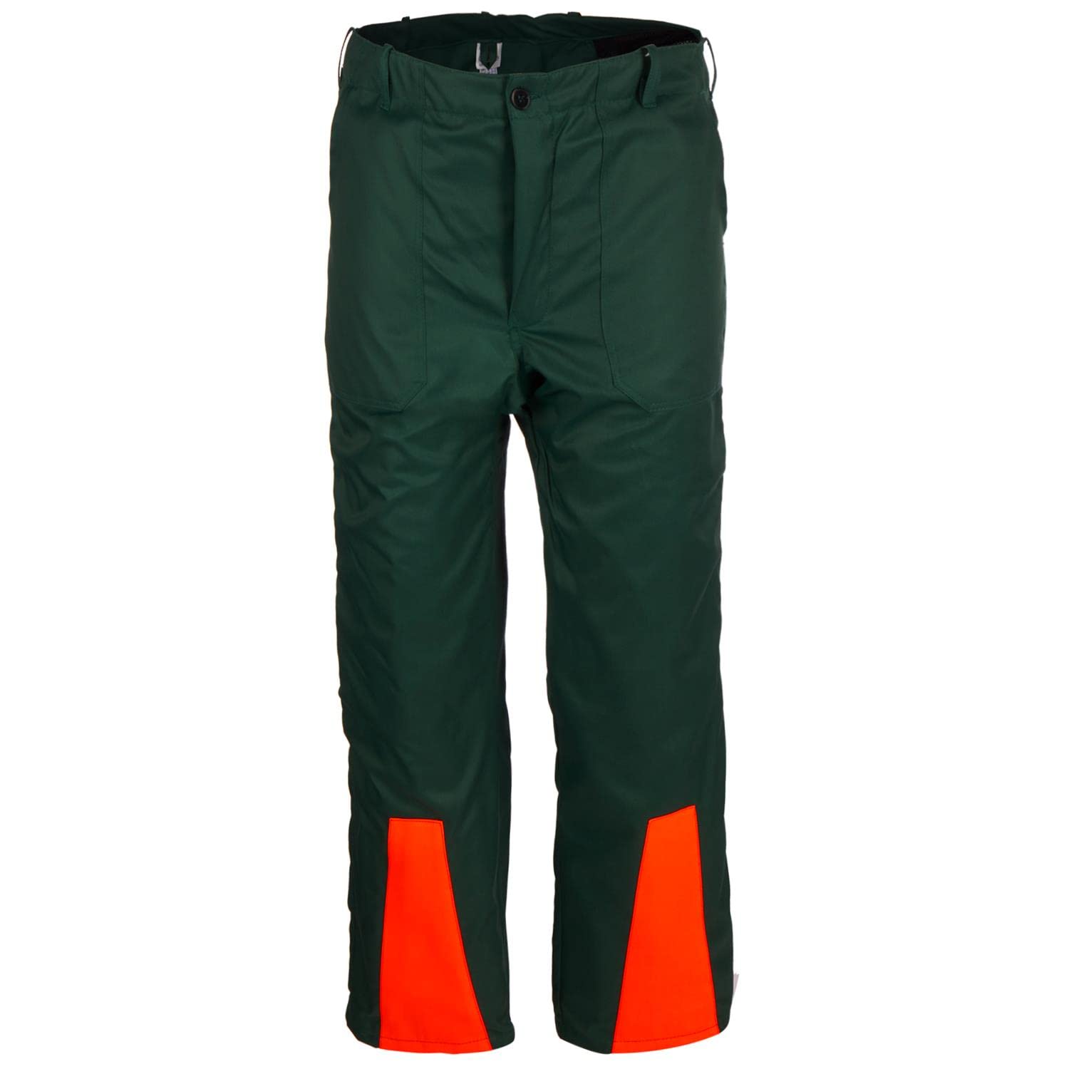 SWS Forst GmbH Schnittschutzbundhose Schnittschutzhose Forsthose Forest-Jack gr?n Leuchtorange