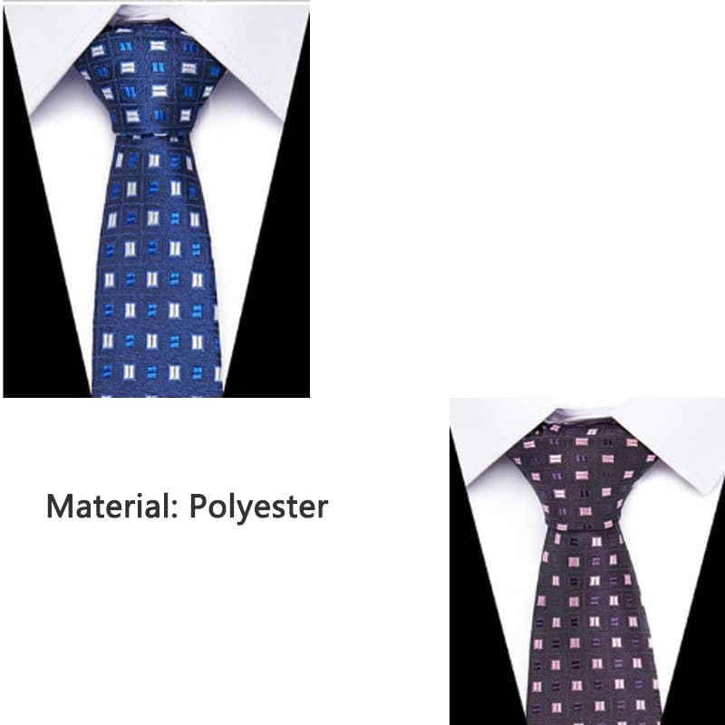 Interview Tie Formal Dress Polyester Stripe Commercial Affairs Necktie Career Men