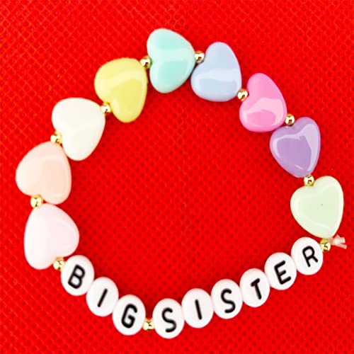 Image of Sister's Big Bracelet Gift, Little Girls' Sister Jewelry