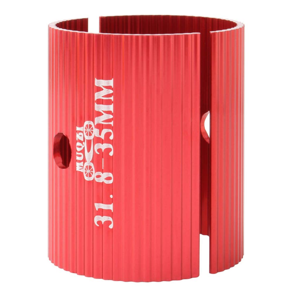 FAVOMOTO 2pcs Bike Handlebar Stem Riser Adapter Aluminum Alloy Handlebar Shim for Bike Stem Riser