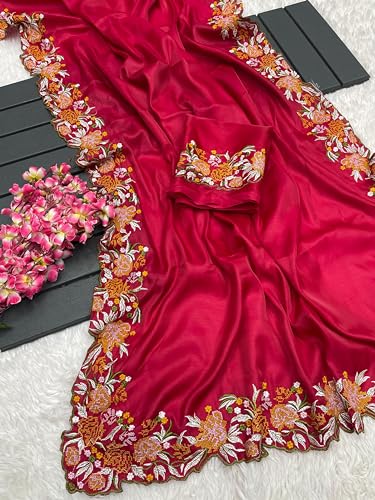 infloura tussar silk saree in tussar silk – image 3