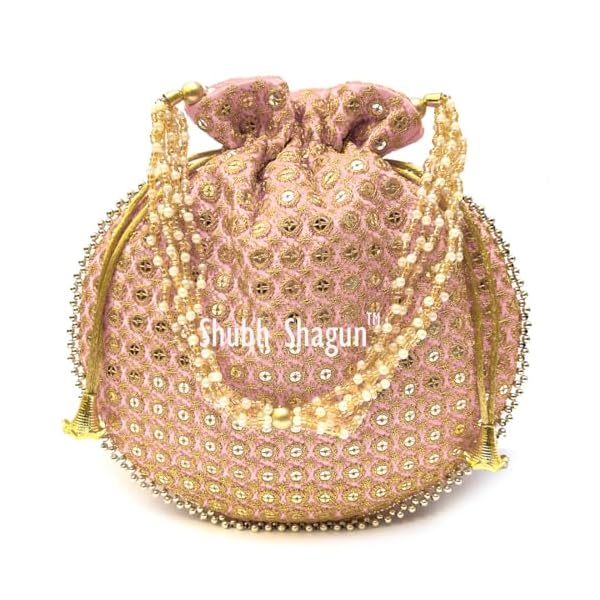 Shubh Shagun Women's Return Gift Potli Bag