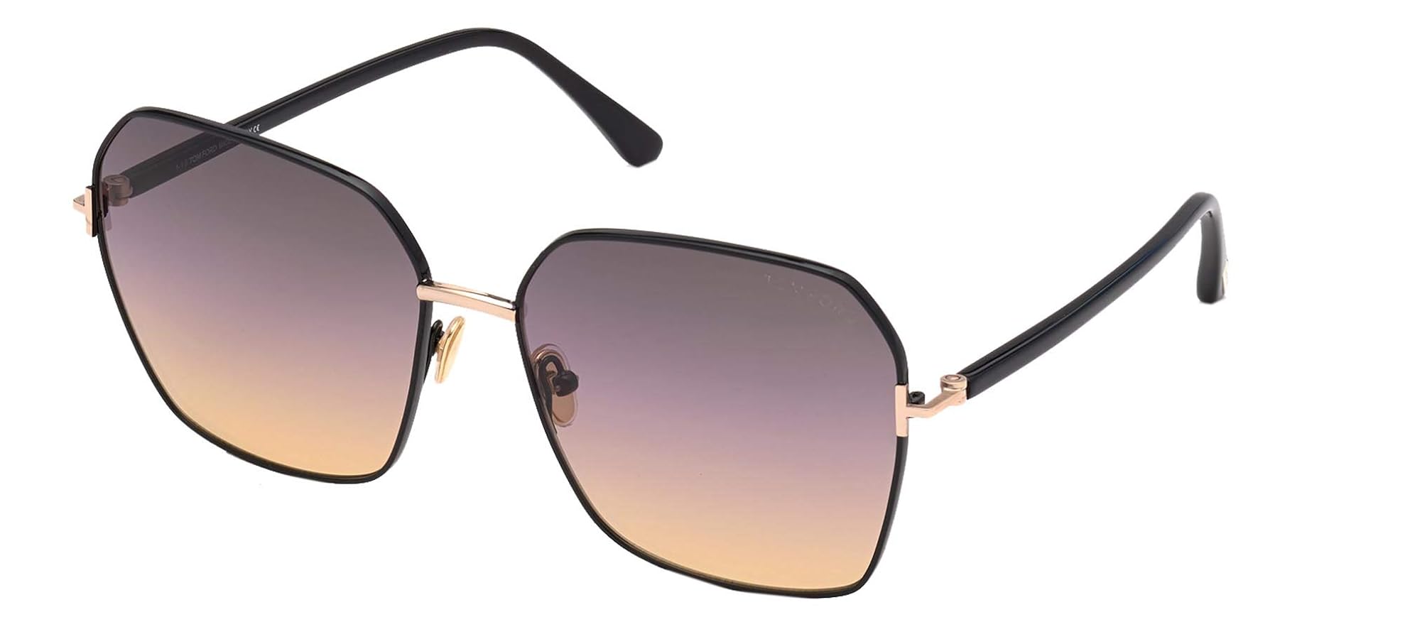 サングラス Tom Ford Sunglasses TF898K 45E Women's Clear Luxuries Tom Ford Joanna Smoke Gradient Butterfly Ladies Sunglasses
